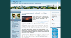 Desktop Screenshot of boldlygosolo.com